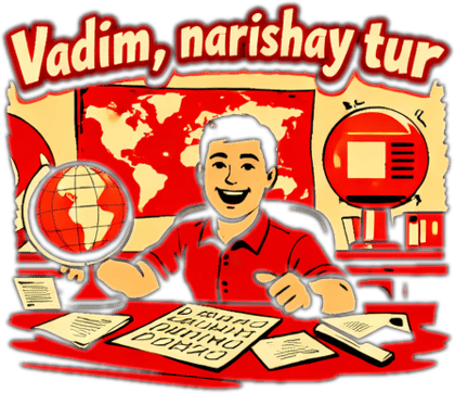 Vadim, narishay tur